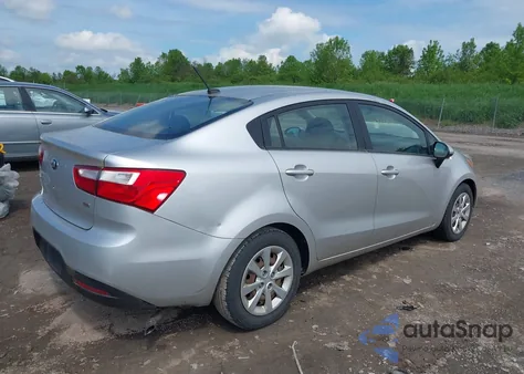 2013 Kia Rio Lx из США, поврежденный, VIN KNADM4A37D6294390